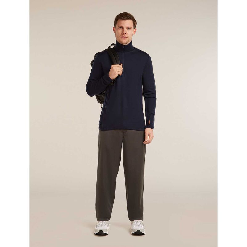 Icebreaker M Merino 300 Original LS Half Zip image number 9